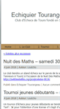 Mobile Screenshot of echiquiertourangeau.org