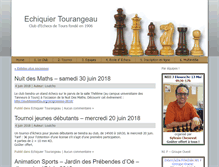 Tablet Screenshot of echiquiertourangeau.org